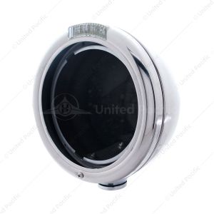 Classic Headlight No Bulb With LED Turn Signal