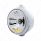 Chrome Guide 682-C Headlight H4 With 10 Amber LED & Dual Mode LED Signal - Clear Lens