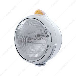 Stainless Steel Guide 682-C Headlight 6014 & Dual Mode LED Signal