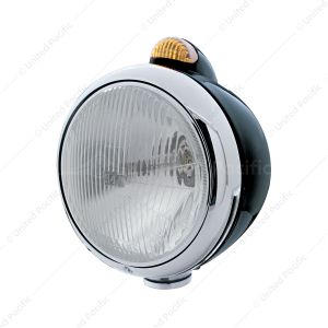 Black Guide 682-C Headlight H4 & Dual Mode LED Signal