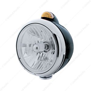 Black Guide 682-C Headlight Crystal H4 & Dual Mode LED Signal