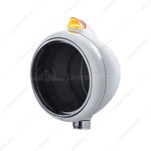Stainless Steel Guide 682-C Headlight No Bulb & Original Style LED Signal