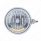 SS Guide 682-C Style Headlight Assembly W/Crystal Lens & 10 LEDs Position Light - R/H (Horizontal Mo