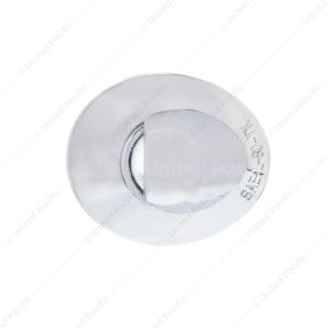 Chrome License Plate Light Lens For 1990-2004 Ford Truck