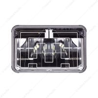 ULTRALIT - Heated 4" X 6" LED Headlight With Polycarbonate Lens & Housing - High Beam