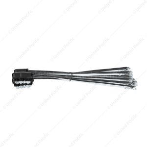 2 Wire Pigtail With 2 Prong Plug - 6" Lead (50-Pack)