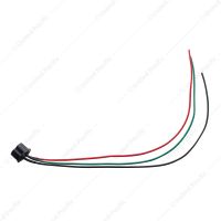 3 Contact Female Headlight Pigtail For H4 Halogen Bulb