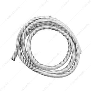 72" Long Chrome Wire Loom