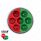 7 LED 2" Round Double Fury Light (Clearance/Marker) - Red & Green LED/Clear Lens