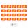 Rectangular Turn Signal Light - Amber Lens (25-Pack)