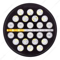 ULTRALIT - 24 High Power LED Circular Light With Dual Color LED Position Light Bar