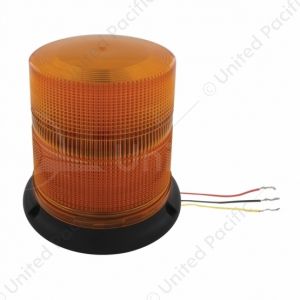 3 High Power LED 6" Round Beacon Light