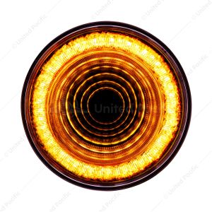 24 LED 4" Mirage Light (Turn Signal) - Amber LED/Amber Lens