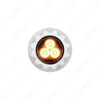3 High Power LED Mini Warning Light - Amber LED (Bulk)