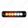 6 High Power LED Super Thin Directional Warning Light - Amber & White LED (Bulk)