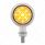 9 LED Mini Bullet Light - Amber LED/Clear Lens