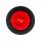 9 LED 2.5" Round GloLight Kit (Clearance/Marker) - Red LED/Red Lens