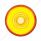 6 LED 2" Round GloLight (Clearance/Marker) - Amber LED/Amber Lens