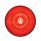 6 LED 2" Round GloLight (Clearance/Marker) - Red LED/Red Lens (Bulk)