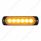 6 High Power LED Super Thin Directional Warning Light - Amber LED (Bulk)