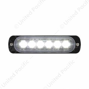 6 High Power LED Super Thin Directional Warning Light