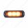 3 LED Mini Warning Light - Amber LED (Bulk)