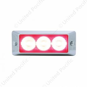 3 High Power LED Warning Light - Red LED