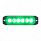6 High Power LED "Competition Series" Slim Warning Light - Green