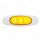 3 LED Reflector Light (Clearance/Marker) - Amber LED/Amber Lens (Bulk)