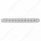10 LED 6-1/2" Turn Signal Light Bar - Amber LED/Clear Lens (Bulk)