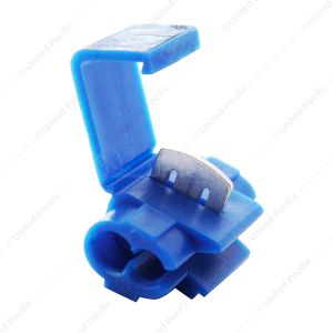 18-14 AWG Blue Snap Lock Tap Splice Connector
