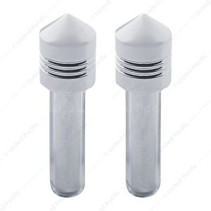 Chrome Door Lock Knob - Pointed (2pc/set)