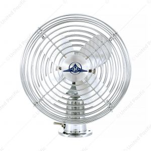 Chrome 6" Heavy Duty Fan - 12V