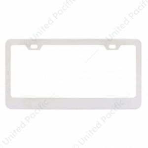 Wide Bottom 2 Hole License Plate Frame