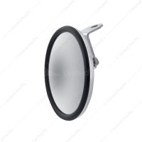 5" 430 Stainless Steel 320R Convex Mirror - Centered Mounting Stud