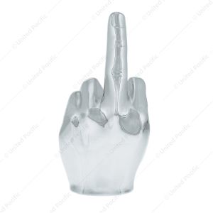 Finger Hood Ornament-Chrome