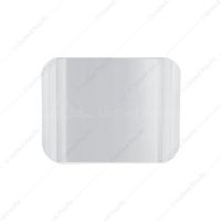 Chrome Plastic Hitch Cover For 2" X 2" Trailer Hitch Receivers