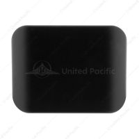 Matte Black Plastic Hitch Cover For 2" X 2" Trailer Hitch Receivers