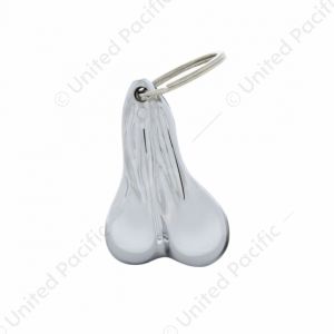 2.5" Small Die-Cast Low-Hanging Balls Novelty Keychain