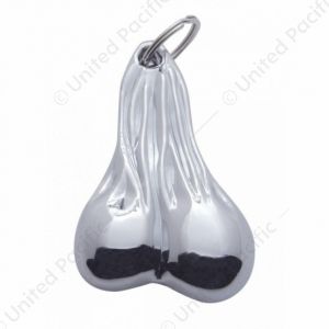 4-1/2" Medium Low-Hanging Balls Novelty Keychain