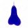 4-1/4" Stress Ballz Novelty Keychain - Blue