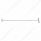 Chrome 36" Long Fifth Wheel Pin Puller, S-Hook (Each)