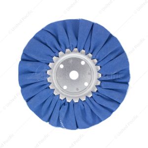 Blue Treated Airway Buff - 5/8" & 1/2" Arbor
