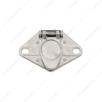 Round 6-Way Male Connector - Split Pin