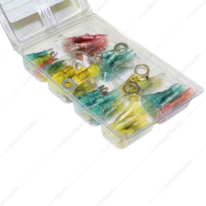 Crimp & Solder Seal Heat Shrink Terminal Kit (60-Pack)
