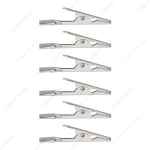 2" 10 Amp Alligator Test Clip, 6 Pcs.