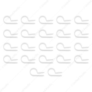 3/8" I.D. Natural Nylon Cable Clamps (22-Pack)
