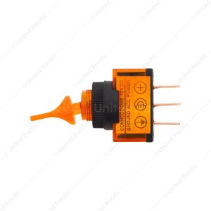 Amber Illum Duckbill 20 Amp 12V S.P.S.T. On/Off 1 Pc.