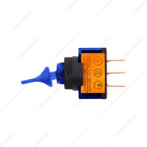 Blue Illum Duckbill 20 Amp 12V S.P.S.T. On/Off 1 Pc.
