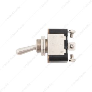 Heavy Duty Marine Toggle w/ 3 Screw Terminals 25 Amp 12V S.P.D.T On/Off/On 1 Pc.